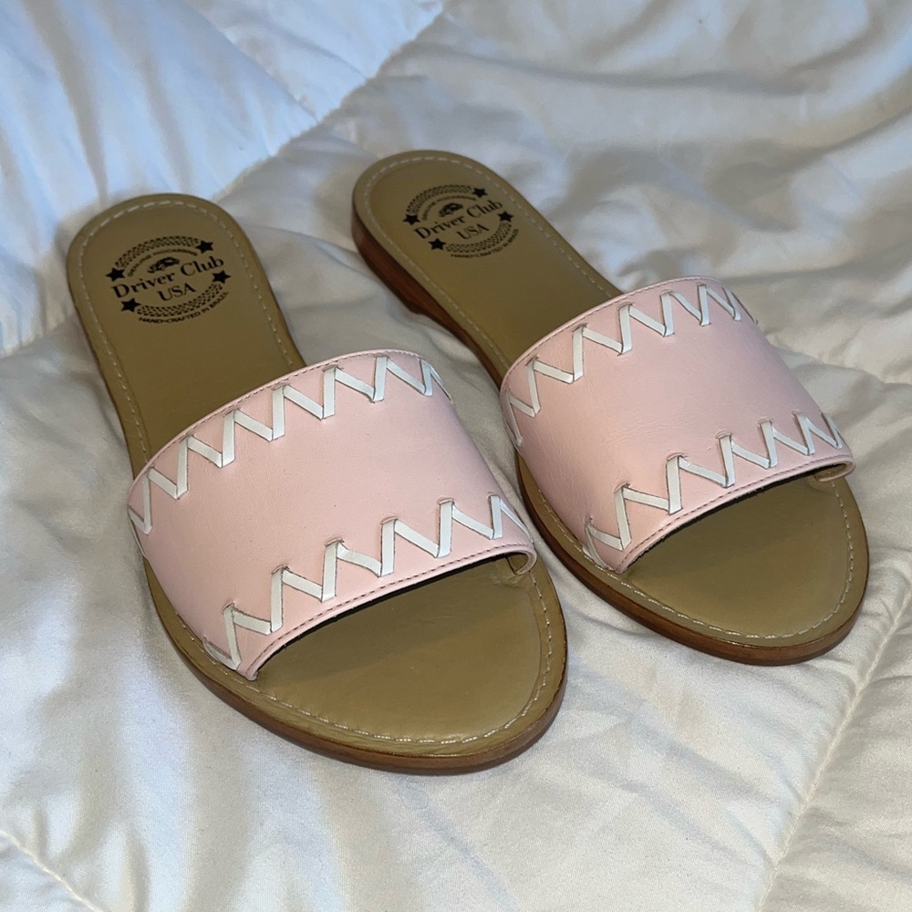 Driver Club USA | Malibu Pink Sandals